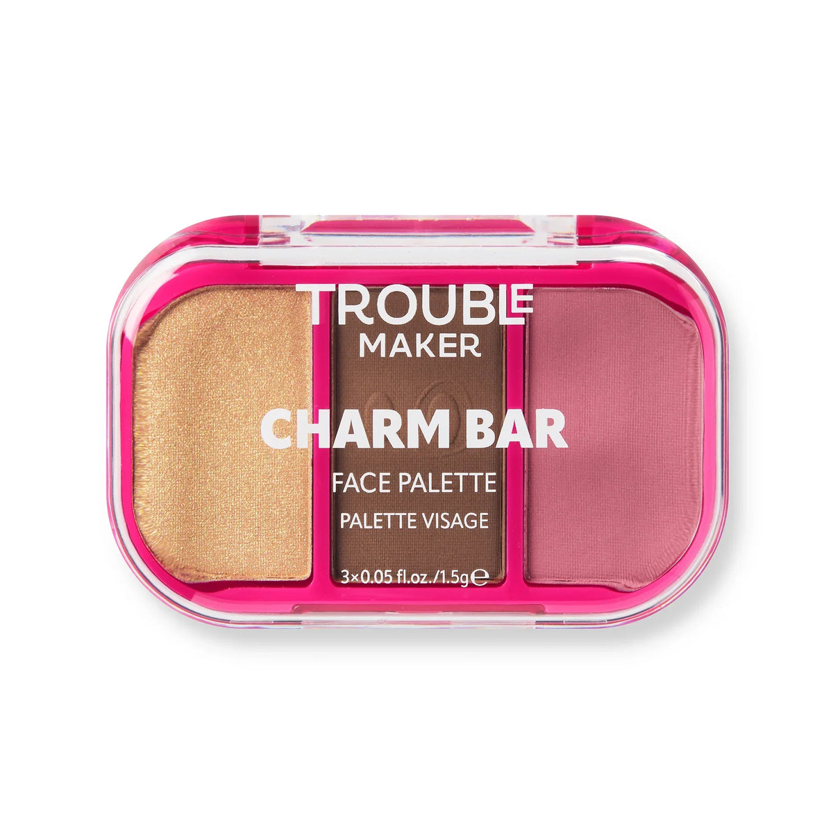 Trouble Maker - Charm Bar Face Trio Palette - Sweet Escape — image 1 — Meeshop Pakistan