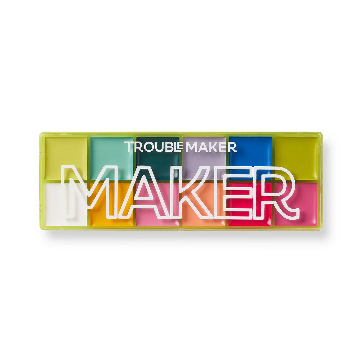 Trouble Maker - Cream Colourful Maker Palette - The Mixer — image 1 — Meeshop Pakistan