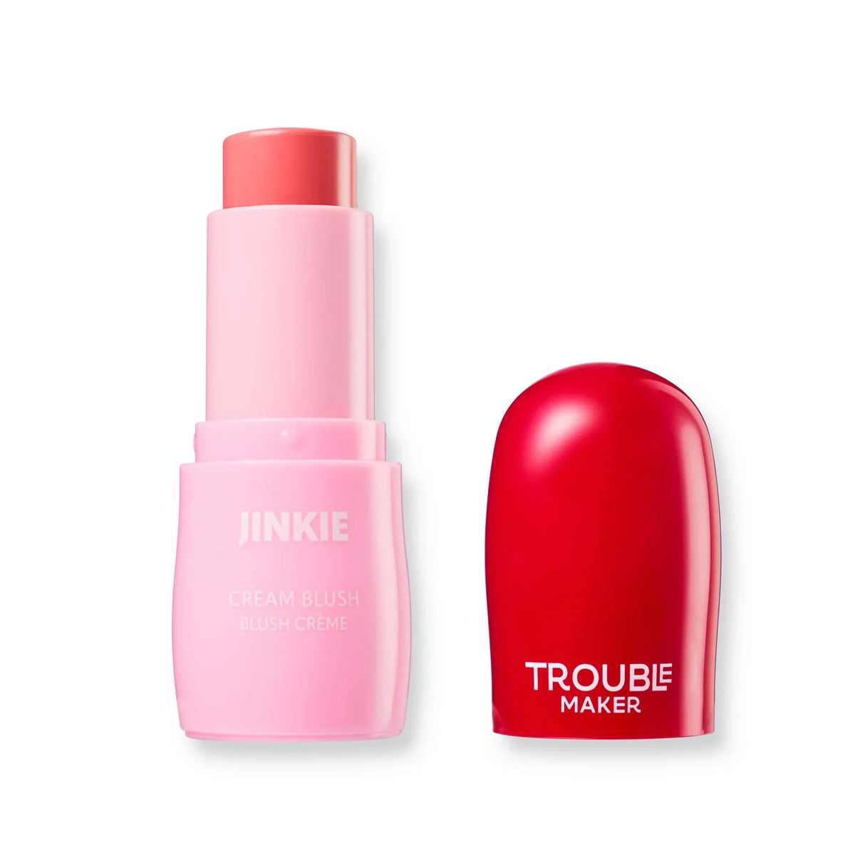 Trouble Maker - Jinkie Stick Cream Blush - Mood Swing Pink — image 1 — Meeshop Pakistan