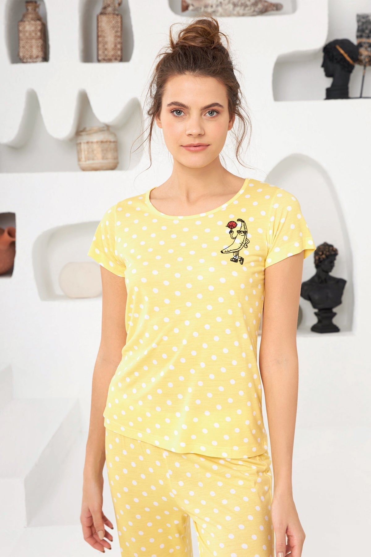 BLS - Tullia Cotton Pajama Set — image 2 — Meeshop Pakistan