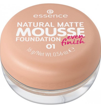 Essence - Natural Matte Mousse Foundation 01 — image 1 — Meeshop Pakistan