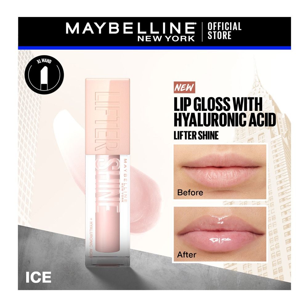 Maybelline - Lifter Gloss Hydrating Lip Gloss — image 8 — Meeshop Pakistan