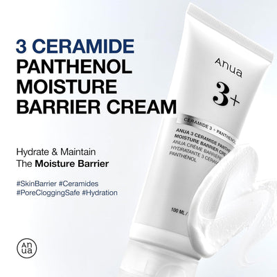 Anua - 3 Ceramide Panthenol Moisture Barrier Cream - 100ml