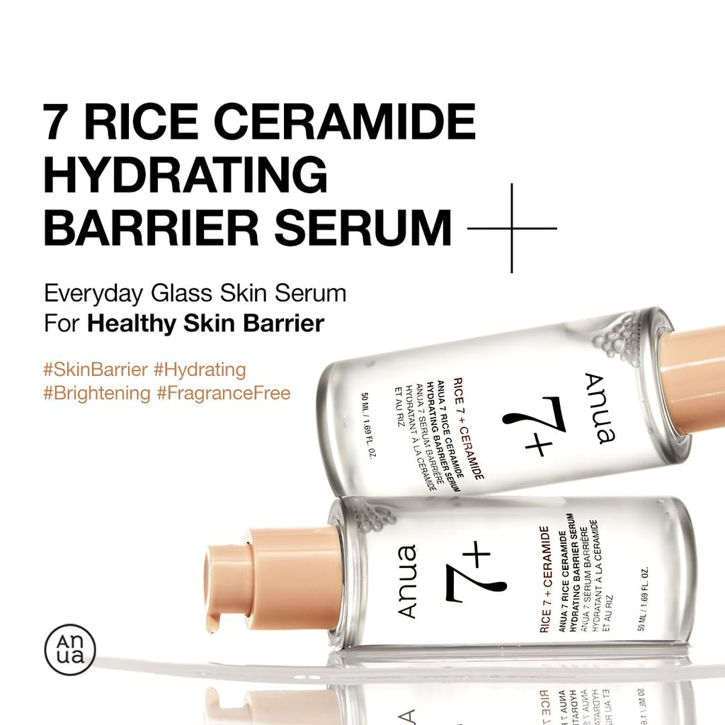 Anua - Rice 7 + Ceramide Hydrating Barrier Serum - 50ml — image 1 — Meeshop Pakistan