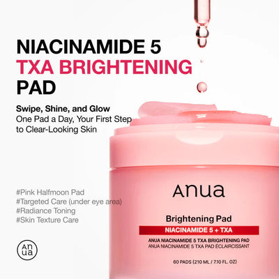 Anua - Niacinamide 5 TXA Brightening 60 Pads