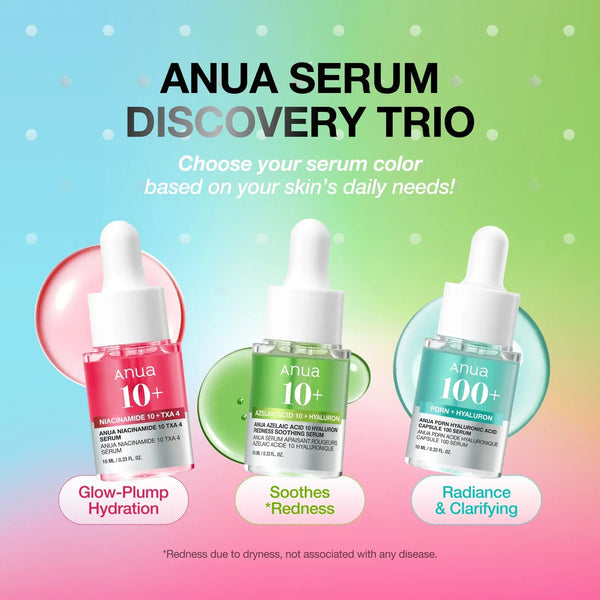 Anua - Serum Minis Discovery Set - Trio — image 1 — Meeshop Pakistan