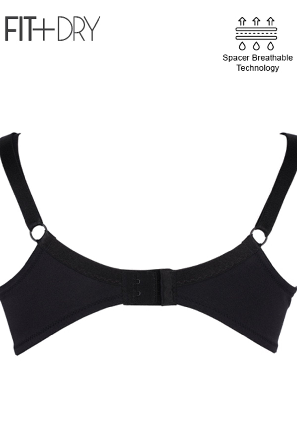 BLS - Breathable Wired And Light Padded Bra - Black — image 4 — Meeshop Pakistan