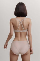 BLS - Everly Wired And Padded Lace Bra Set - Skin view 2