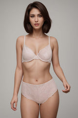 BLS - Everly Wired And Padded Lace Bra Set - Skin view 1