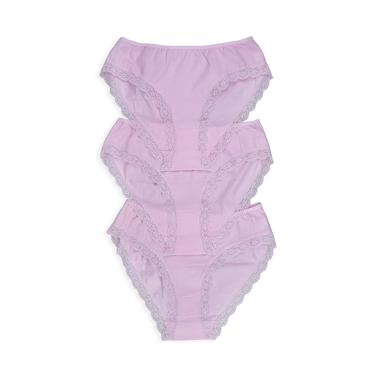 BLS - Zena Cotton Panty - Pink - Pack Of 3 — image 1 — Meeshop Pakistan
