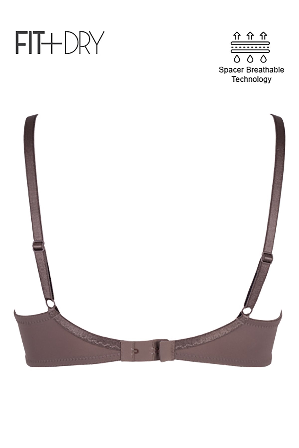 BLS - Breathable Wired And Light Padded Bra - Pepper — image 4 — Meeshop Pakistan