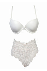 BLS - Fiona Wired And Padded Bra Set - Ekru view 4