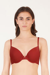 BLS - Parker Wired And Pushup Bra - Cherry view 1