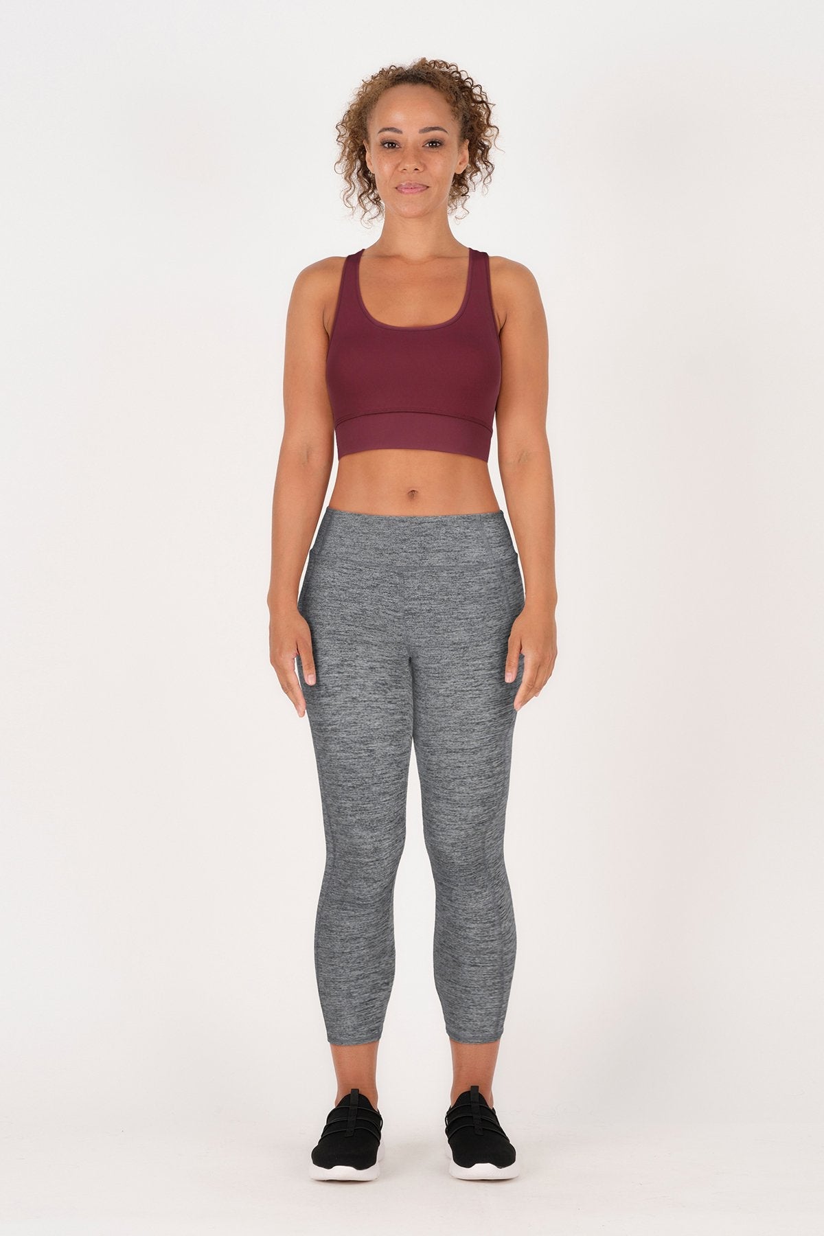 BLS - Yolanthe Non Padded Sports Bra - Purple — image 1 — Meeshop Pakistan