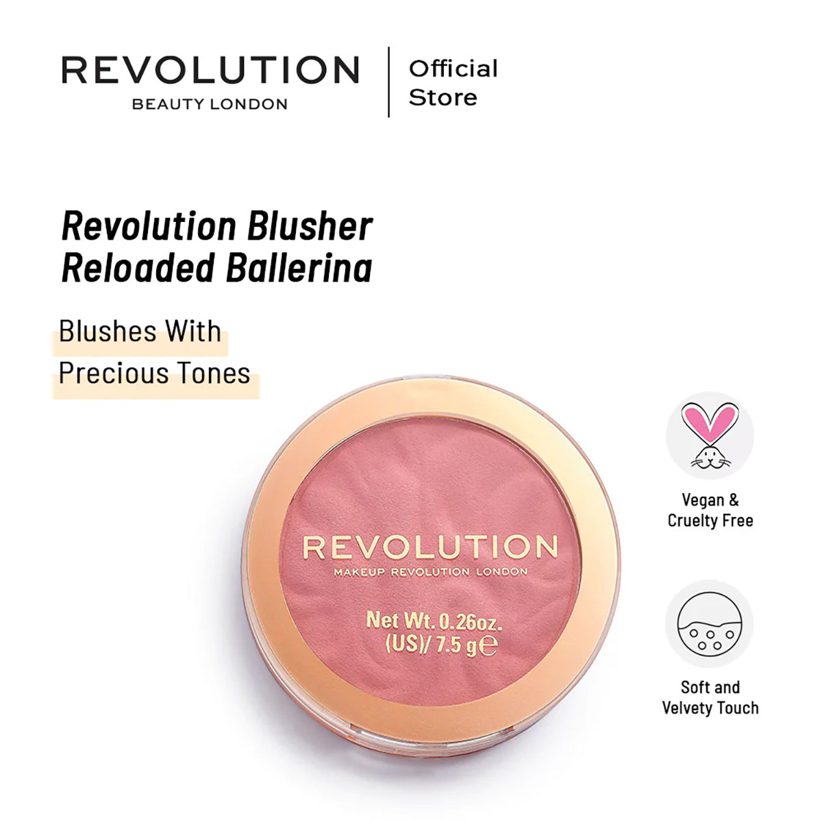 Revolution - Blusher Reloaded Ballerina — image 1 — Meeshop Pakistan