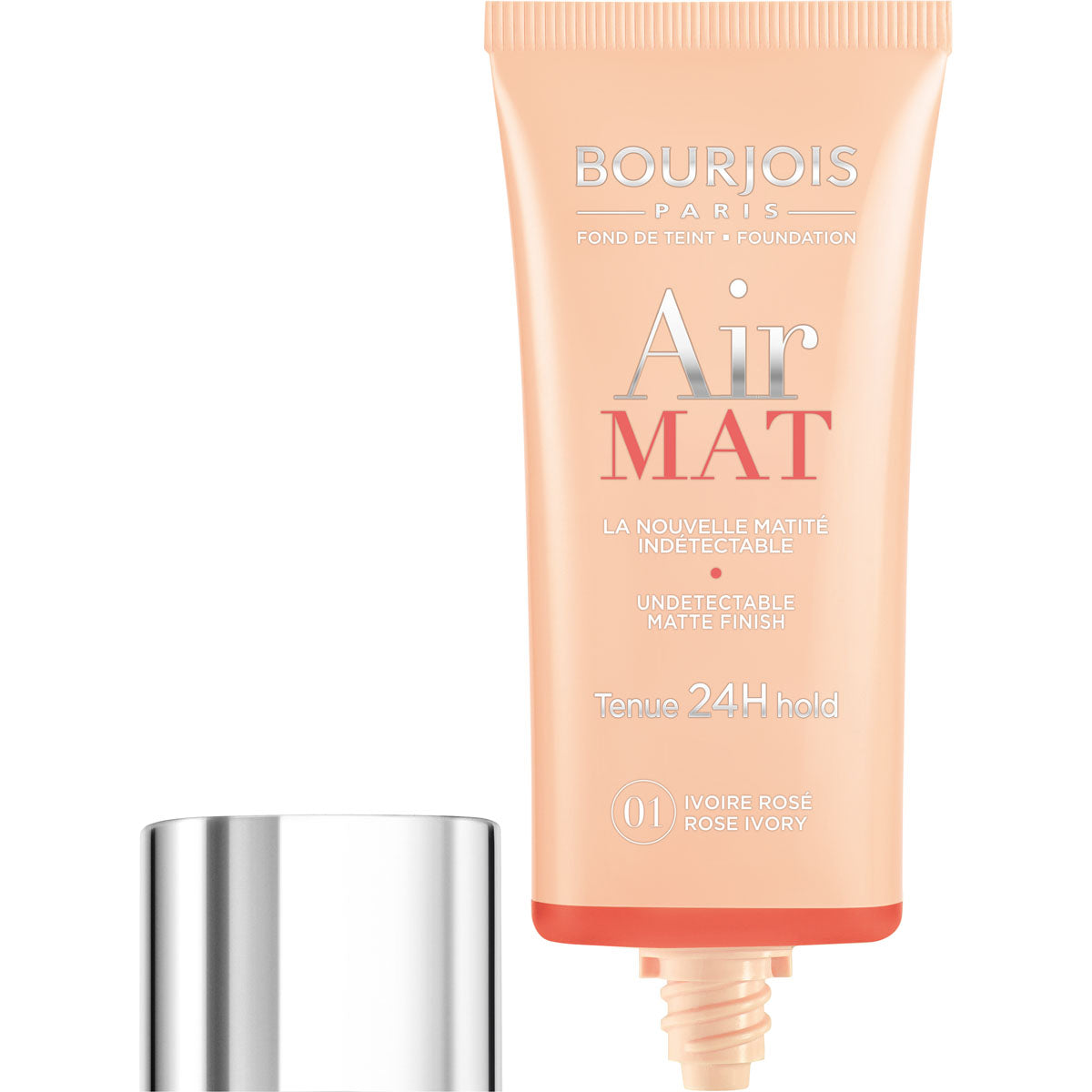 Bourjois - Foundation Airmat - T01 Ivoire Rose — image 1 — Meeshop Pakistan