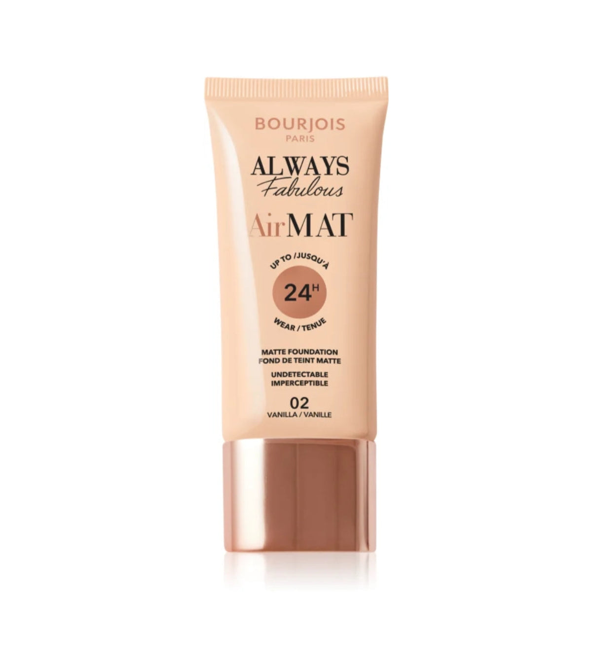 Bourjois - Always Fabulous Air Mat Foundation - 02 Vanilla — image 1 — Meeshop Pakistan