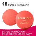 Bourjois - Little Round Pot Blush - 18 Rouge Ravissant