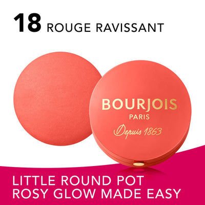 Bourjois - Little Round Pot Blush - 18 Rouge Ravissant