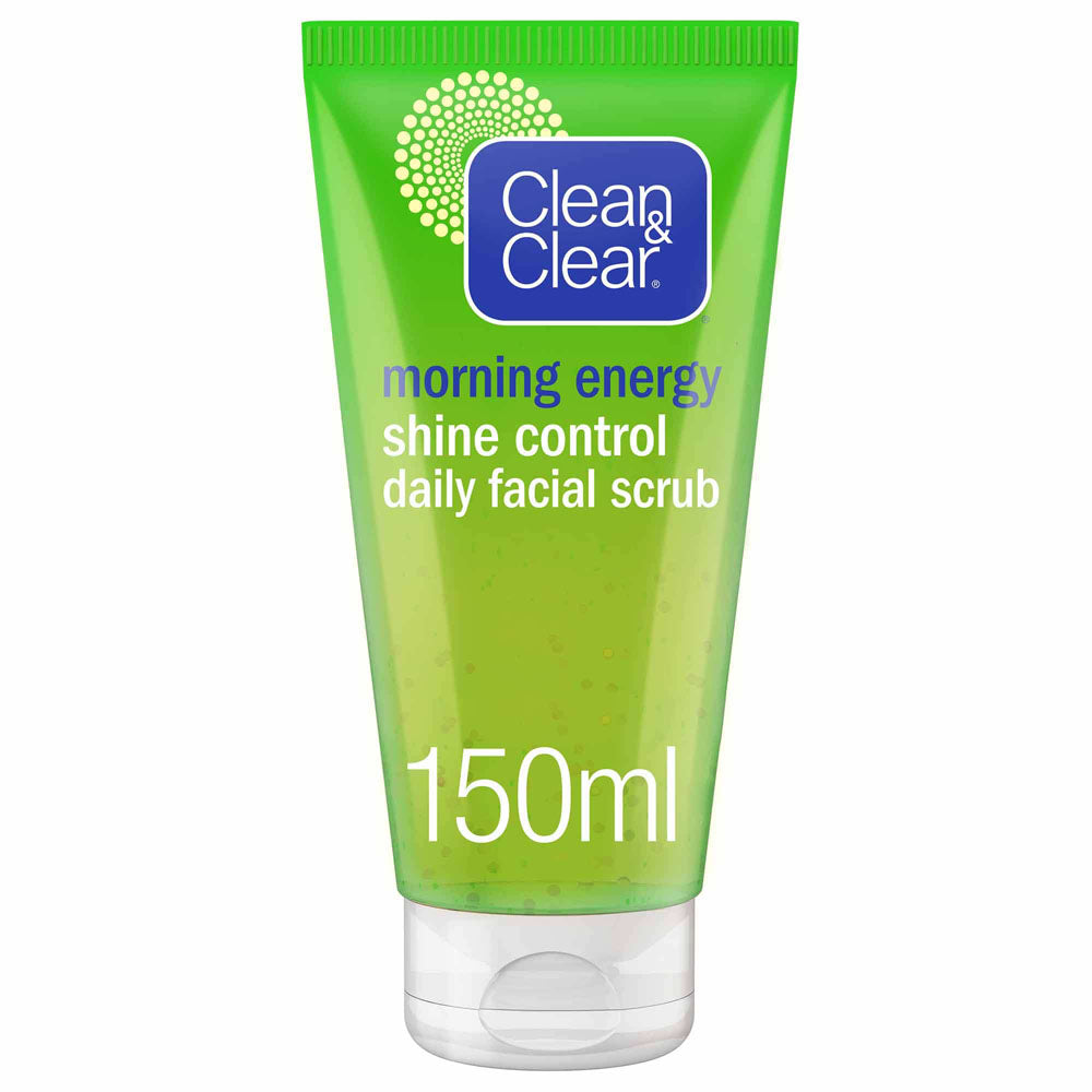 Clean & Clear - Daily Facial Scrub, Morning Energy, Shine Control 150ml — image 1 — Meeshop Pakistan