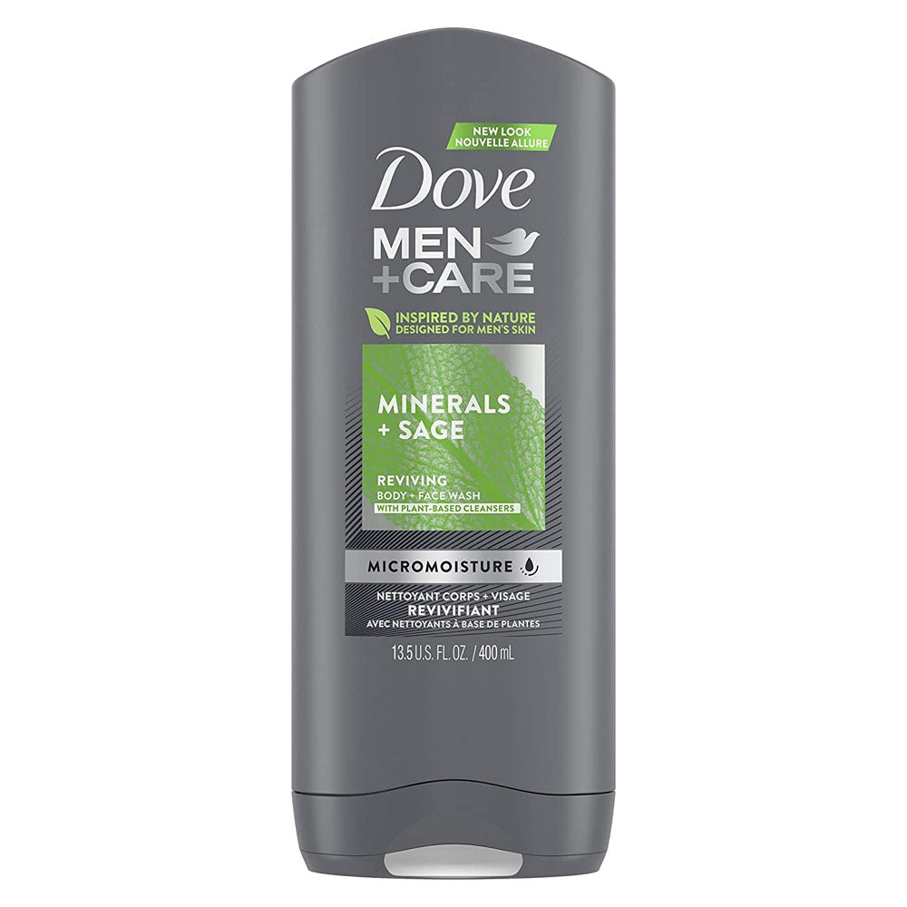 Dove - Minerals + Sage Face & Body Wash 400ml — image 1 — Meeshop Pakistan