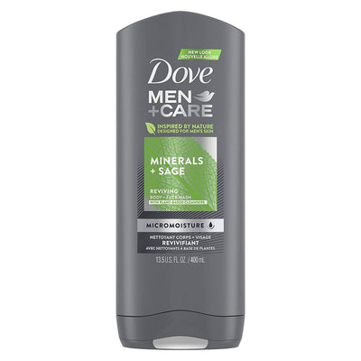Dove - Minerals + Sage Face & Body Wash 400ml
