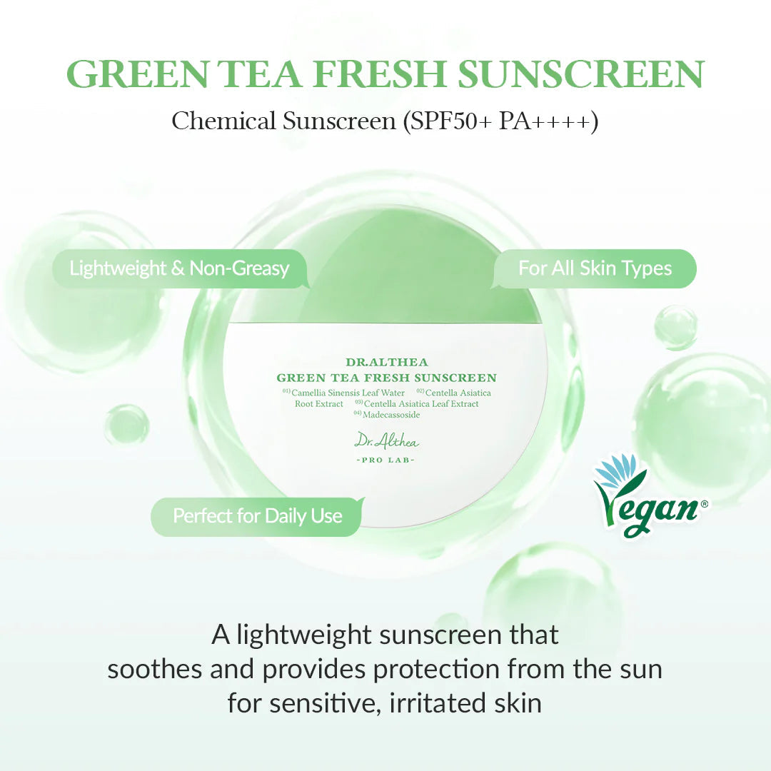 Dr Althea - Green Tea Fresh Sunscreen - 45ml — image 1 — Meeshop Pakistan