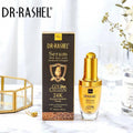 Dr Rashel - 24K Real Gold Atoms Ampoule Collagen Makeup Primer Anti Wrinkle Hyaluronic Acid Face Whitening Serum