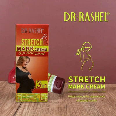 Dr Rashel - 3 in 1 Stretch Mark Remover Cream with Collagen Cocoa Butter & Jojoba Oil - 150gms