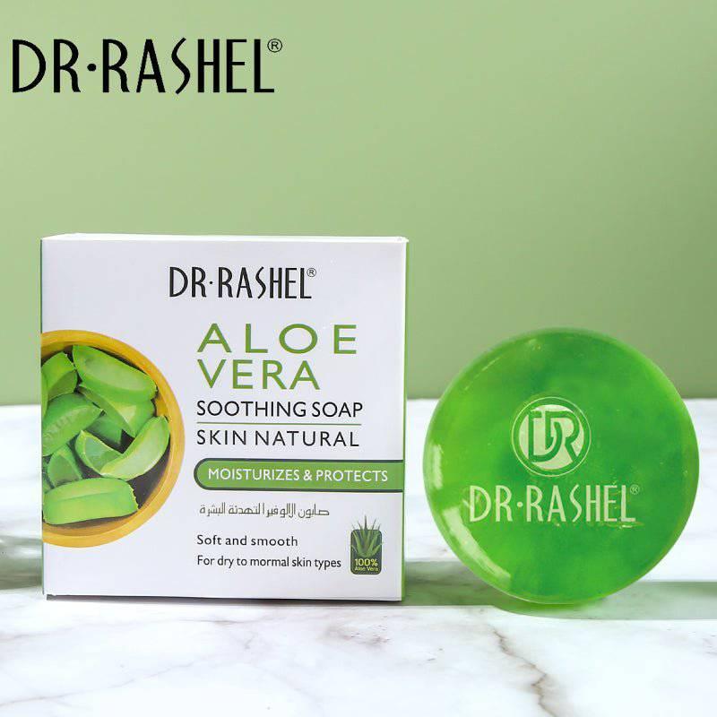 Dr Rashel - Aloe Vera Soothing Skin Natural Soap - 100gms — image 1 — Meeshop Pakistan