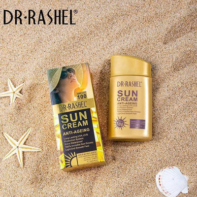 Dr Rashel - Anti Aging SPF+++ 100 Sun Cream - 80g