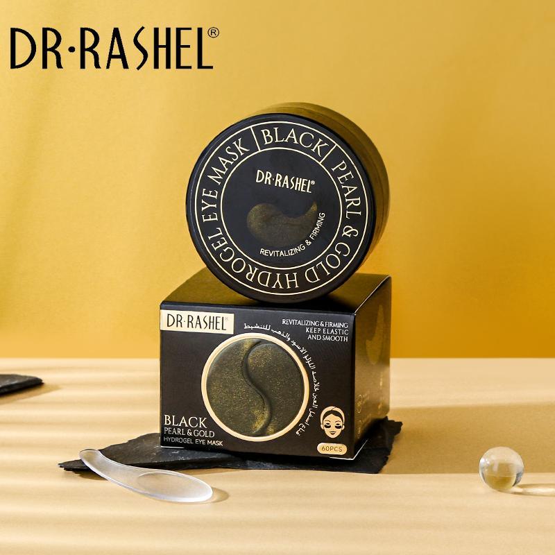 Dr Rashel - Gold Black Pearl Revitalizing & Firming Hydrogel Eye Mask 60 Pcs — image 1 — Meeshop Pakistan