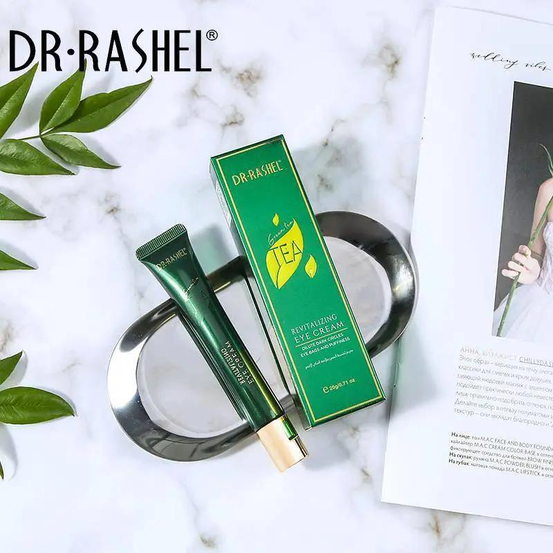 Dr Rashel - Green Tea Revitalizing Eye Cream Dilute Dark Circles Eye Bags And Puffiness - 20g — image 1 — Meeshop Pakistan