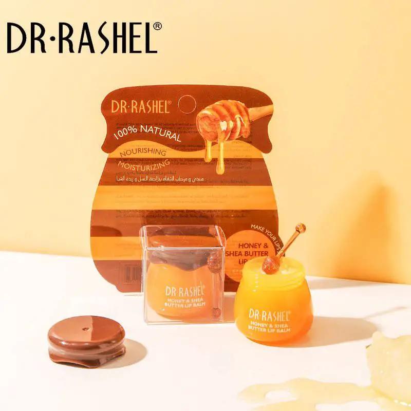 Dr Rashel - Honey and Shea Butter Nourishing Lip Balm Repairing and Soothe Lips — image 1 — Meeshop Pakistan