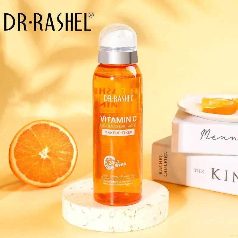 Dr Rashel - Vitamin C Brightening & Anti Aging Make up Fixer 3 in 1 Prep Primer Set - 160ml — image 1 — Meeshop Pakistan
