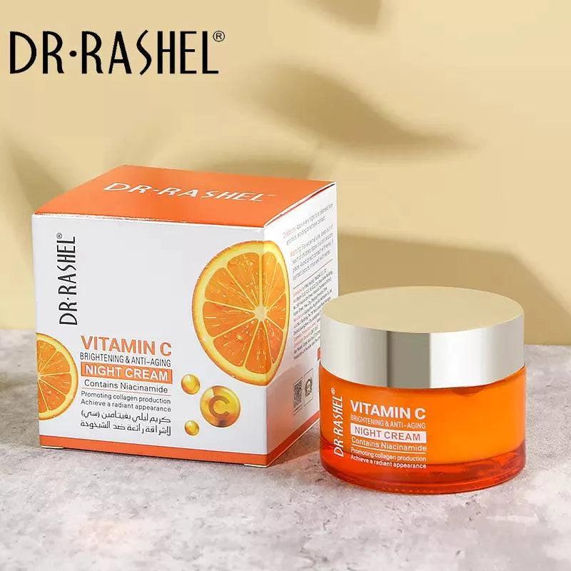 Dr Rashel - Vitamin C Night Cream For Anti Aging And Brightning - 50G — image 1 — Meeshop Pakistan