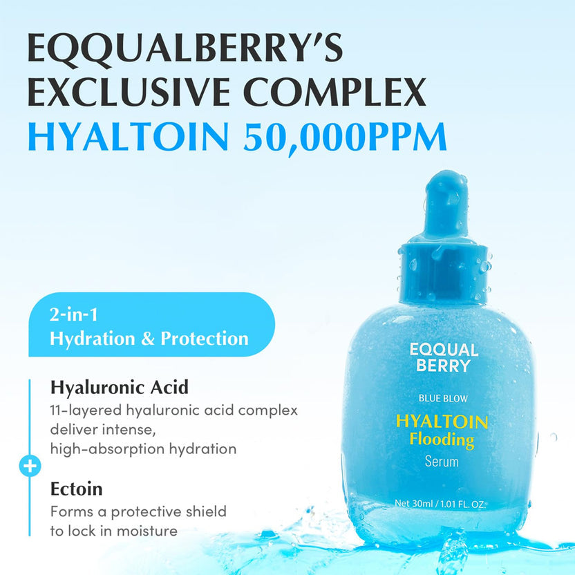 Eqqualberry - Blue Blow Hyaltoin Flooding Serum - 30ml — image 1 — Meeshop Pakistan