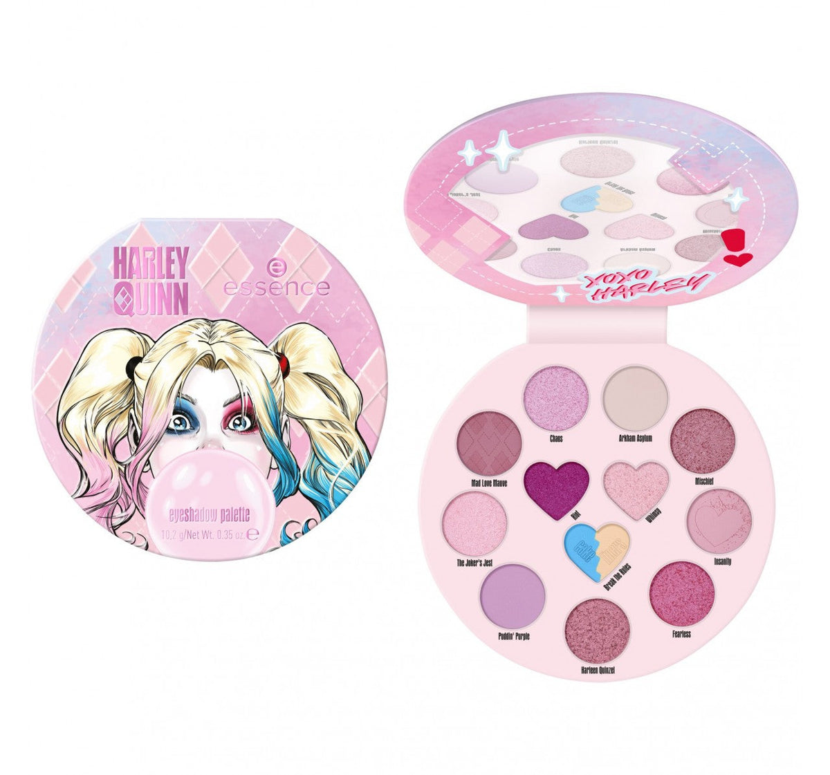 Essence - Harley Quinn Eyes shadow Palette 01 Hey Puddin — image 1 — Meeshop Pakistan