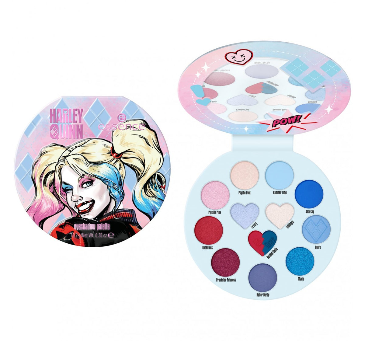 Essence - Harley Quinn Eyes shadow Palette 02 Mad Love — image 1 — Meeshop Pakistan