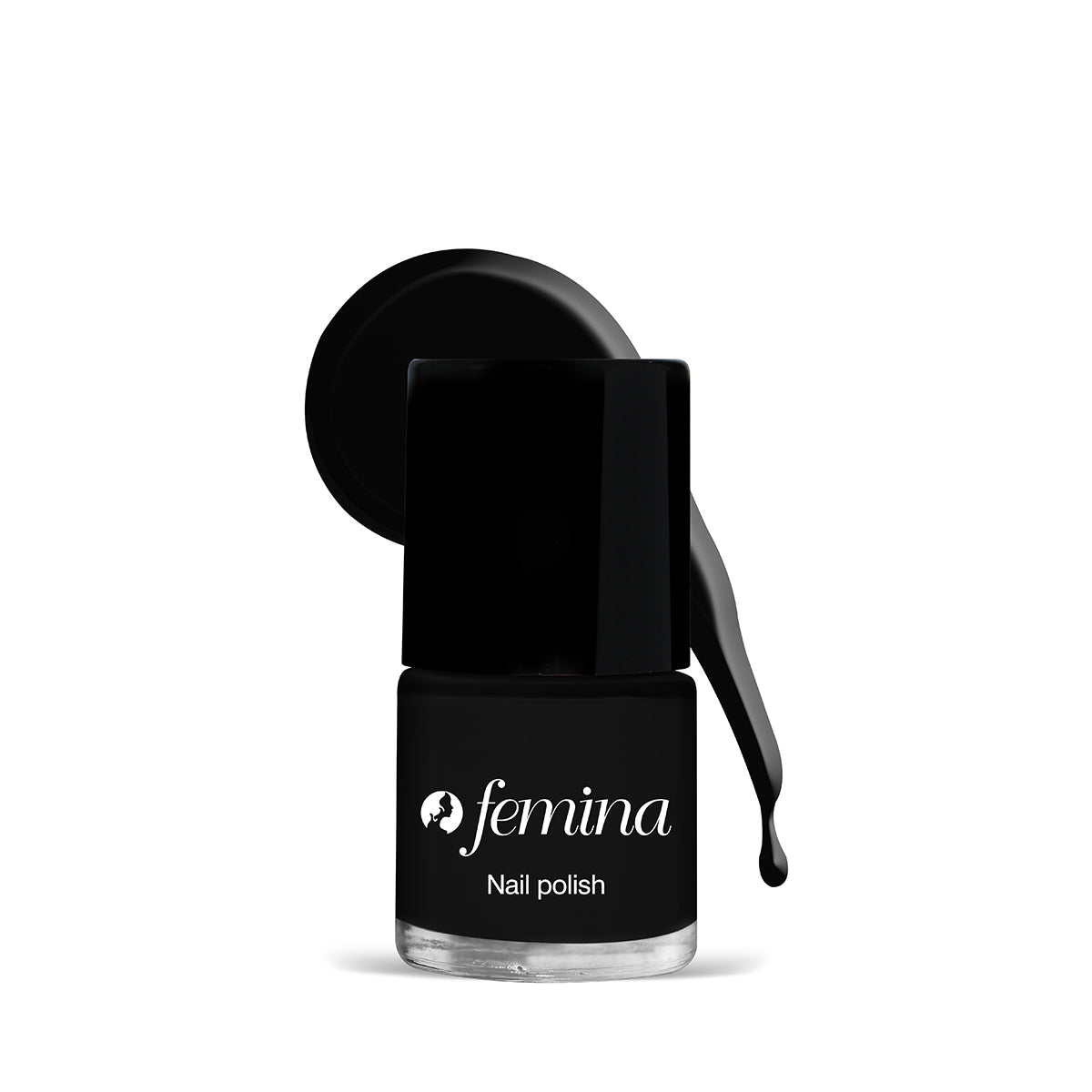 Femina - Nail Polish - 501 Jet Black — image 1 — Meeshop Pakistan