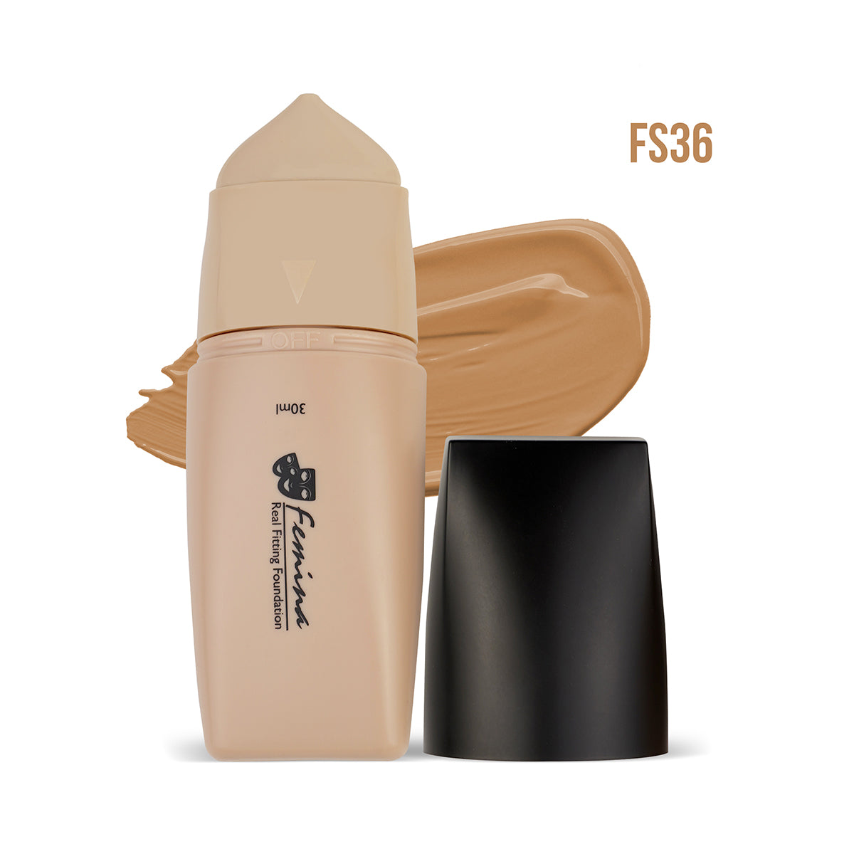 Femina - Real Fitting Foundation - 1W — image 5 — Meeshop Pakistan