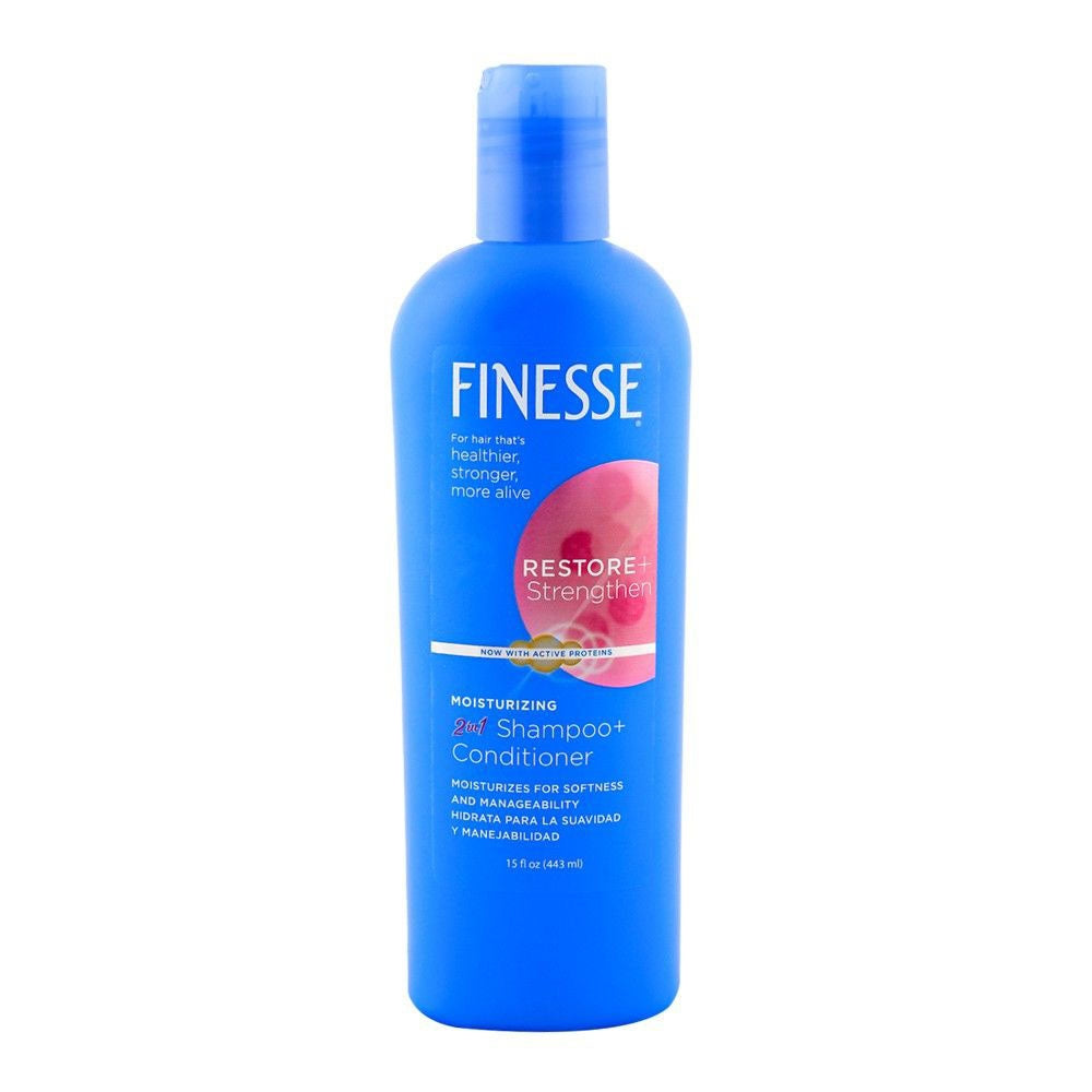 Finesse - Shampoo+Cond U.S.A Moisturising 2in1 443ml — image 1 — Meeshop Pakistan