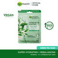 Garnier - Skin Active Hydra Bomb Green Tea Tissue Face Mask - Hydrating and Rebalancing 28g