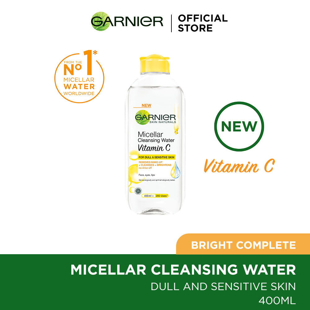 Garnier - Skin Active Vitamin C Micellar Makeup Cleansing Water 400 ml — image 1 — Meeshop Pakistan