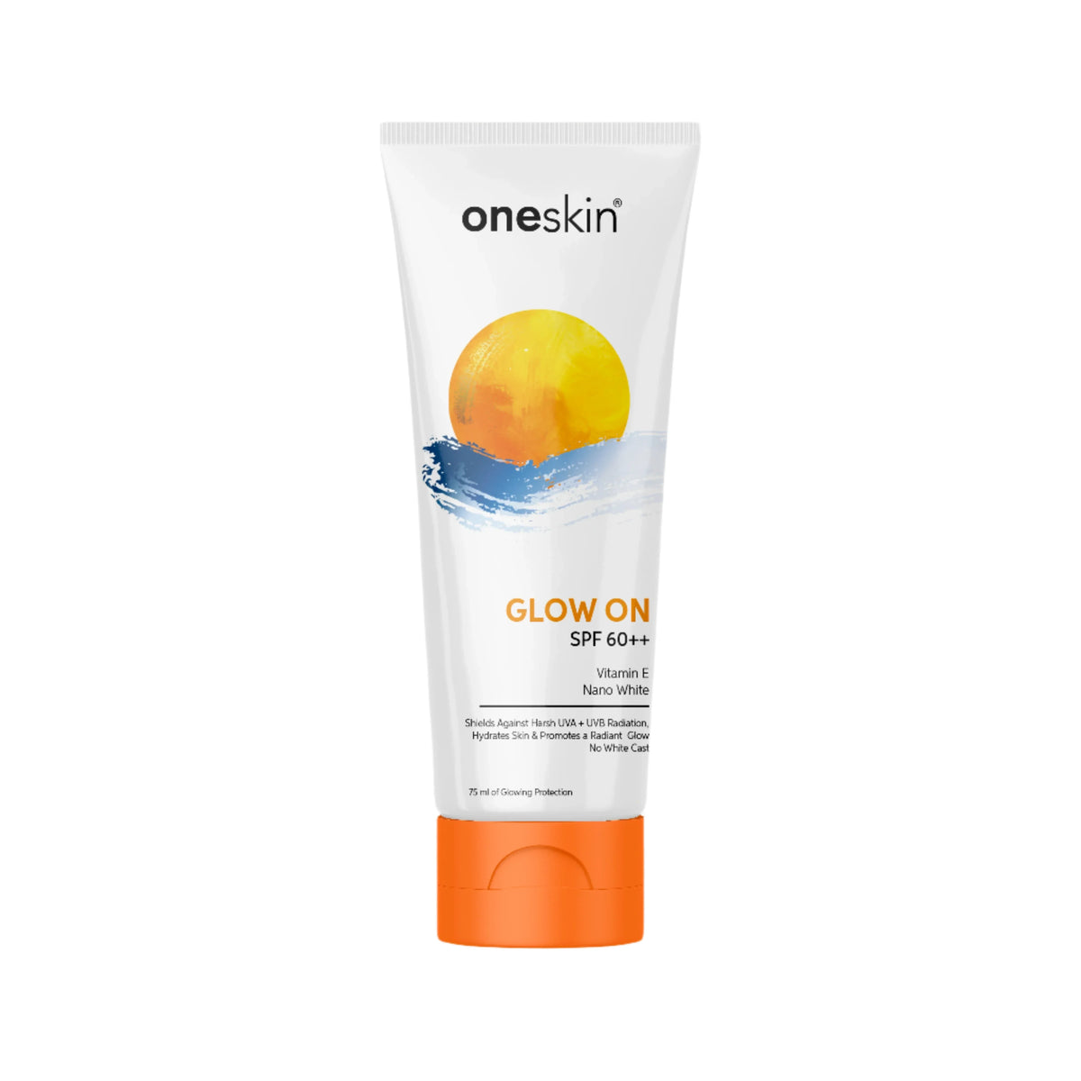 Oneskin - Glow on - Brightening & Hydrating SPF 60++ Cream - 75ml — image 1 — Meeshop Pakistan