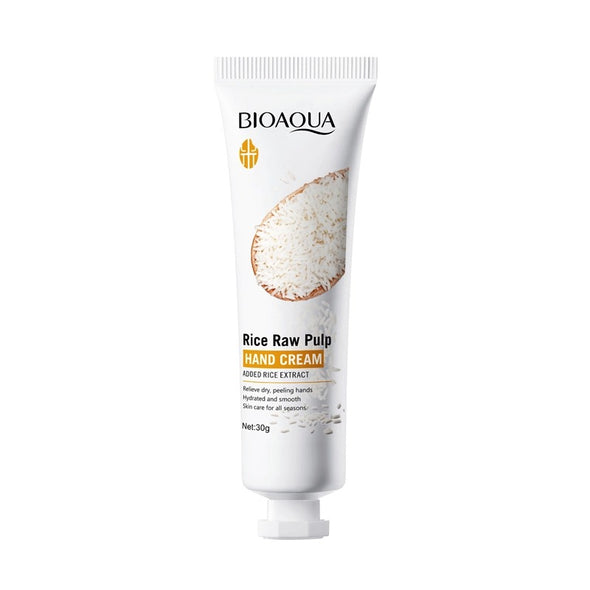 Bioaqua - Rice Raw Pulp Moisturizing Hand Cream 30G — image 1 — Meeshop Pakistan
