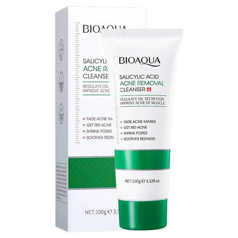 Bioaqua - Salicylic Acid Facial Cleanser For Acne & Oily Skin 100G — image 1 — Meeshop Pakistan
