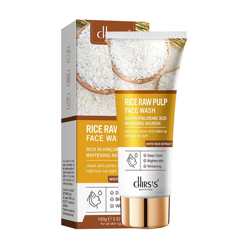 Chirs's - Rice Raw Pulp Face Wash - 100g — image 1 — Meeshop Pakistan