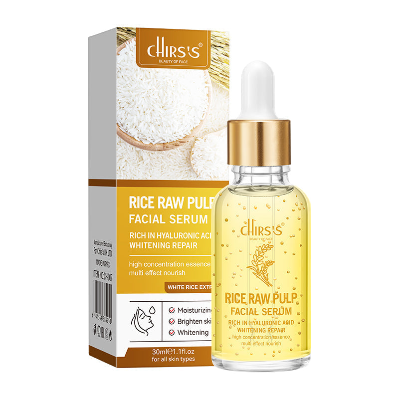 Chirs's - Rice Raw Pulp Facial Serum - 30ml — image 1 — Meeshop Pakistan