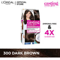 L'Oreal Paris - Casting Creme Gloss Hair Color - 300 Dark Brown